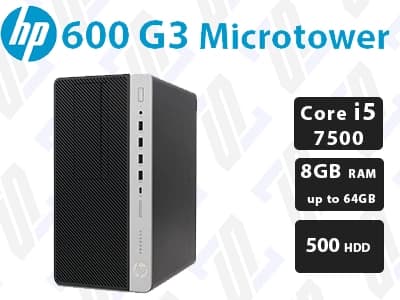 کیس استوک HP ProDesk 600 G3 Microtower پردازنده i5 نسل 7