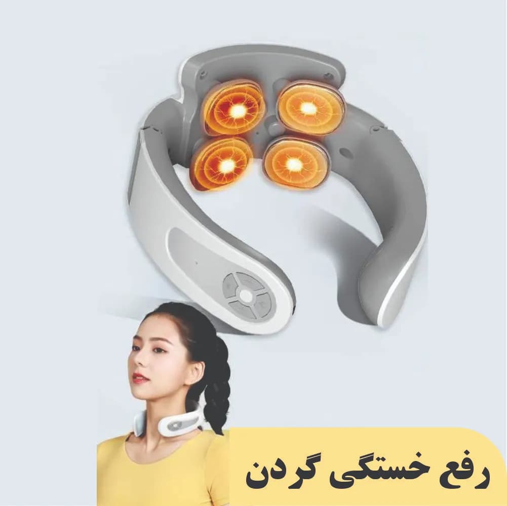 ماساژور گردن 4 پد EMS مدل GA09 — تصویر ۶