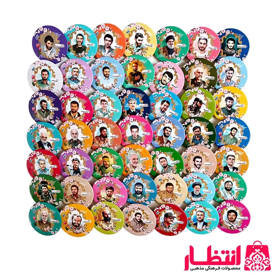 پیکسل طرح شهدا بسته 100 عددی