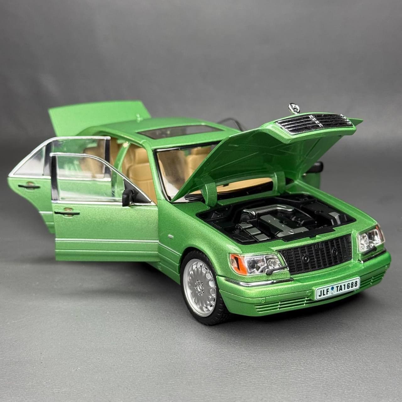 ماکت فلزی بنز Mercedes‑Benz S600 اتاق تانک (W140) | Diecast — تصویر ۲