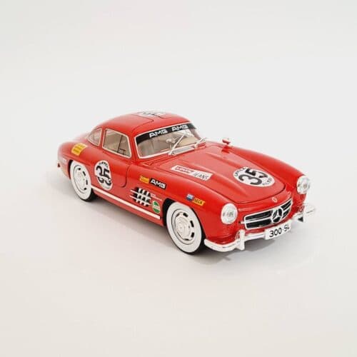 ماکت فلزی بنز Mercedes‑Benz 300SL کلاسیک مسابقهای (Diecast)