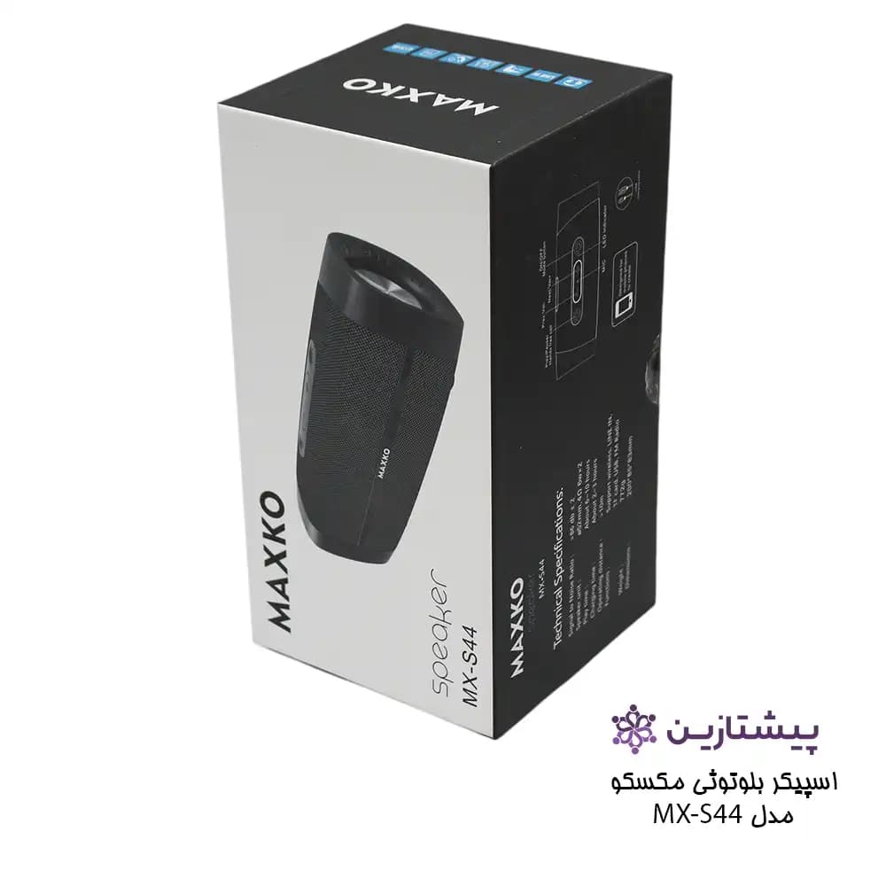 اسپیکر بلوتوثی مکس کو مدل Speaker MaxKo S44