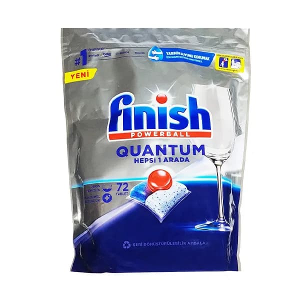 قرص ماشین ظرفشویی 72عددی فینیش FINISH