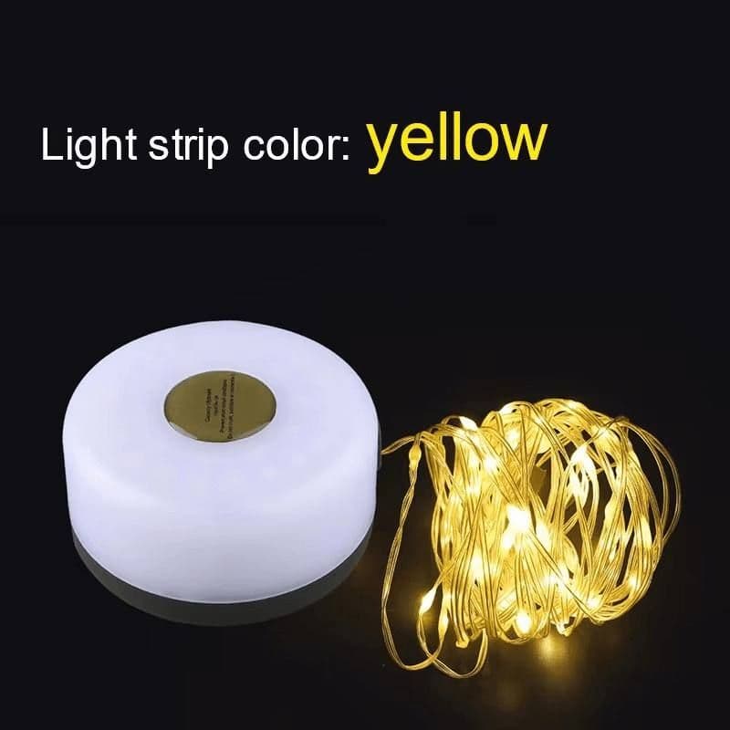 چراغ و ریسه کمپ شارژی چندکاره | Camping Light & LED String — تصویر ۳