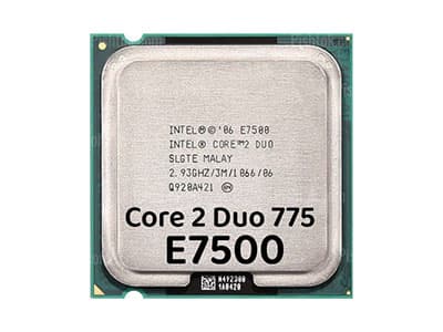 پردازنده Intel® Core™2 Duo Processor E7500 – سوکت 775 – فرکانس 2.93 گیگاهرتز