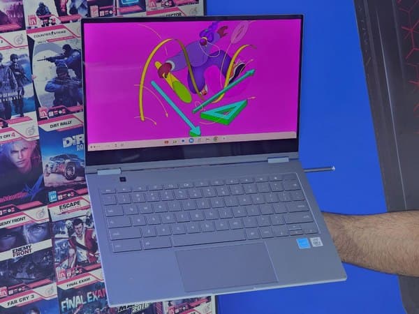 کروم بوک 14 اینچی سامسونگ مدل Chromebook xe930qca I5-10 8GB 256SSD — تصویر ۲
