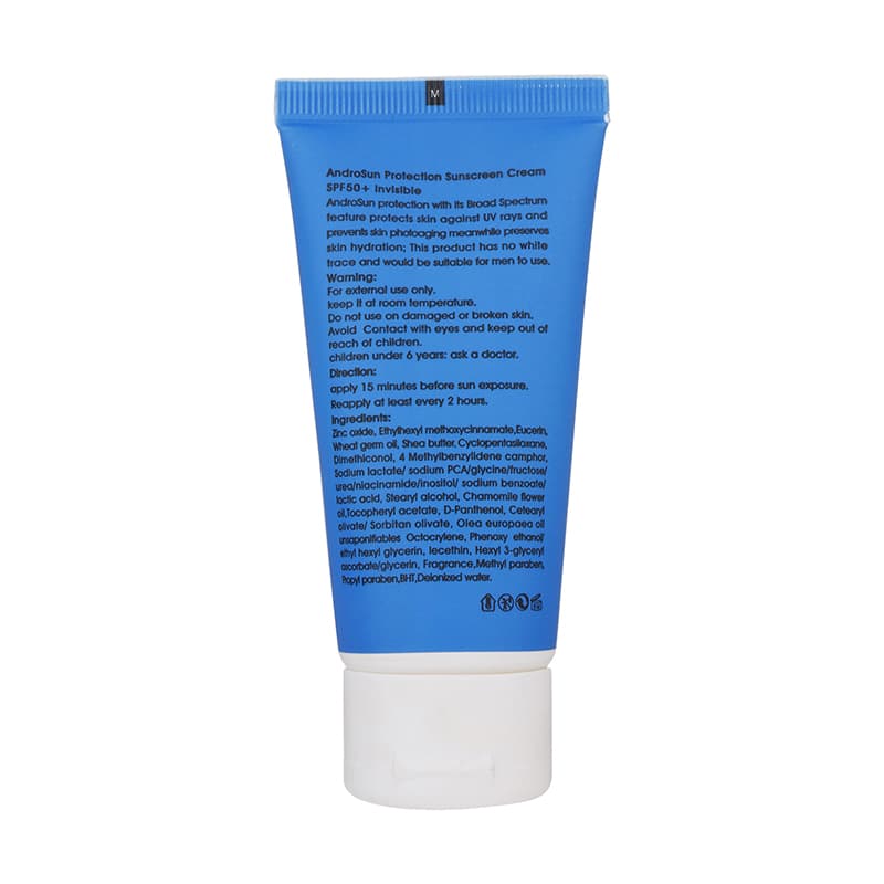 کرم ضد آفتاب بدون رنگ آقایان دکتر ژیلا SPF 50 — تصویر ۲