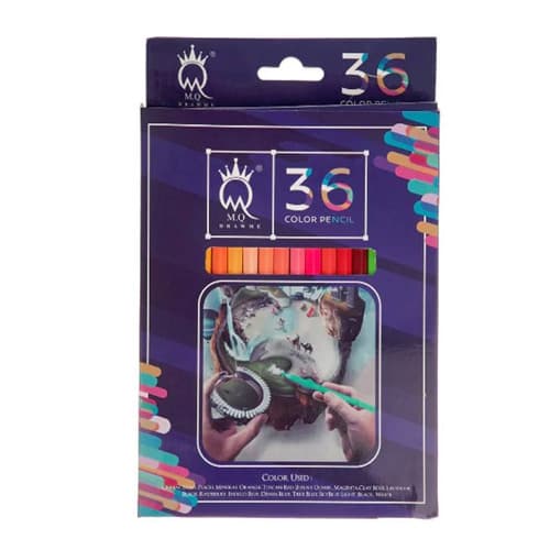 مداد رنگی ۳۶ رنگ ام‌کیو مدل Artist | MQ Draw Me 36 Color Pencil