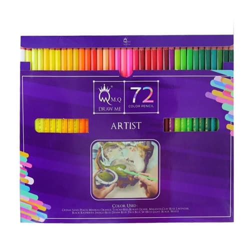مداد رنگی 72 رنگ ام‌کیو مدل Artist | MQ Draw Me 72 Color Pencil