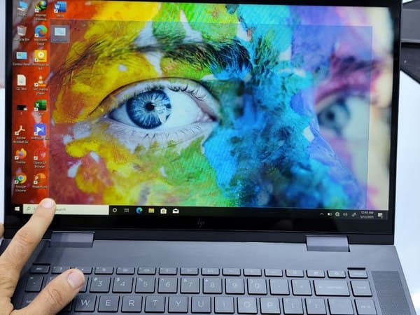 لپ تاپ 15.6 اینچی اچ پی مدل Envy 15m-eu0023dx Ryzen7 5700u 8GB 256SSD Touch — تصویر ۴