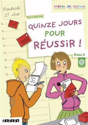 کتاب Quinze jours pour réussir A1 + MP3 پانزده روز برای موفقیت — تصویر ۲