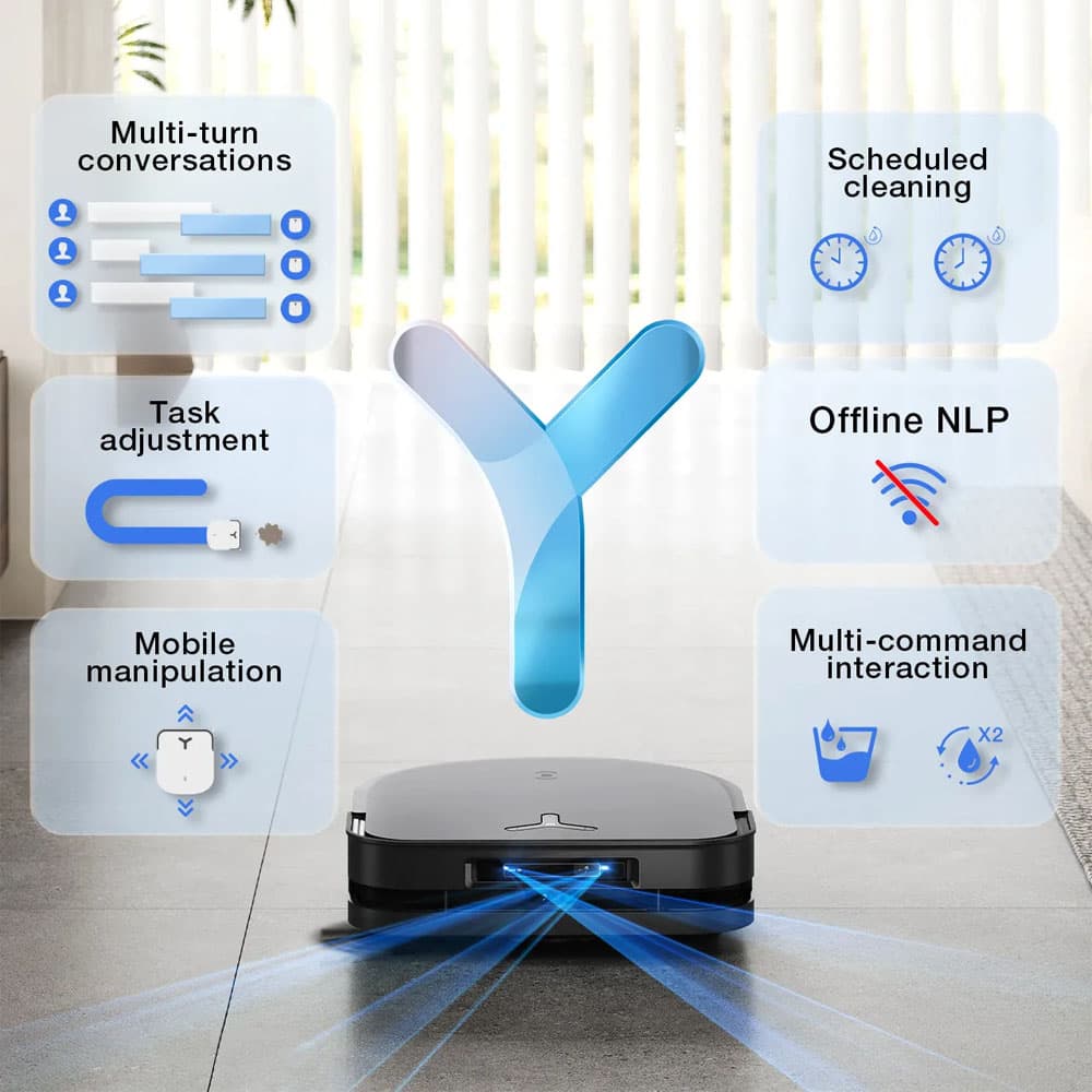 جاروبرقی رباتیک اکووکس مدل ECOVACS DEEBOT X5 PRO OMNI Automated Vacuum Cleaner — تصویر ۸