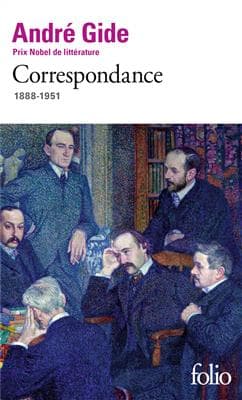 کتاب فرانسه Correspondance (1888-1951) André Gide نامه‌های آندره ژید
