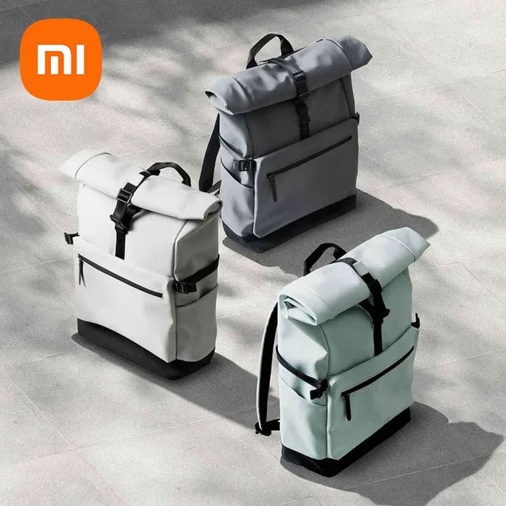 کوله پشتی شیائومی مدل Mijia Rolled Edge Casual Backpack 23L — تصویر ۷