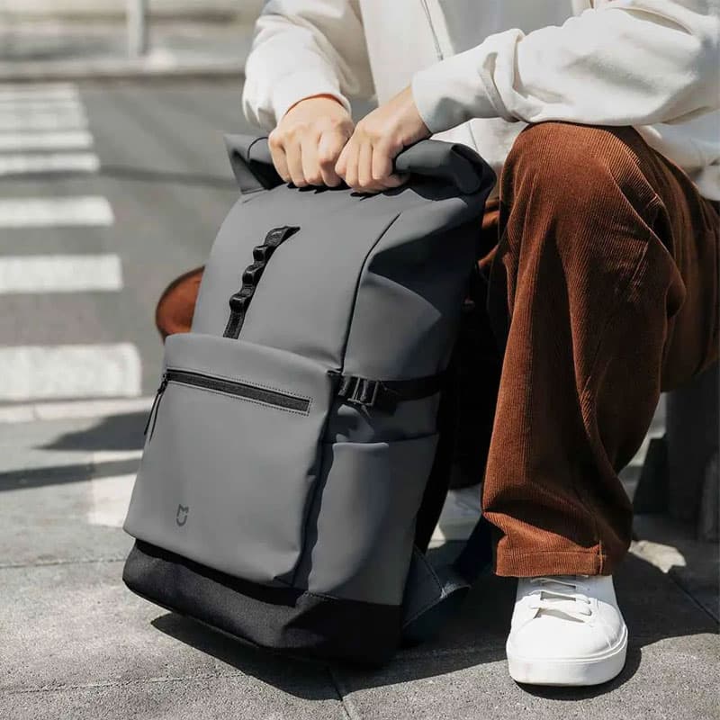 کوله پشتی شیائومی مدل Mijia Rolled Edge Casual Backpack 23L — تصویر ۳