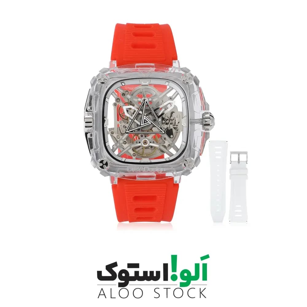 بند سیلیکونی ساعت مکانیکال سیگا دیزاین Ciga Design Mechanical watch Strap — تصویر ۳