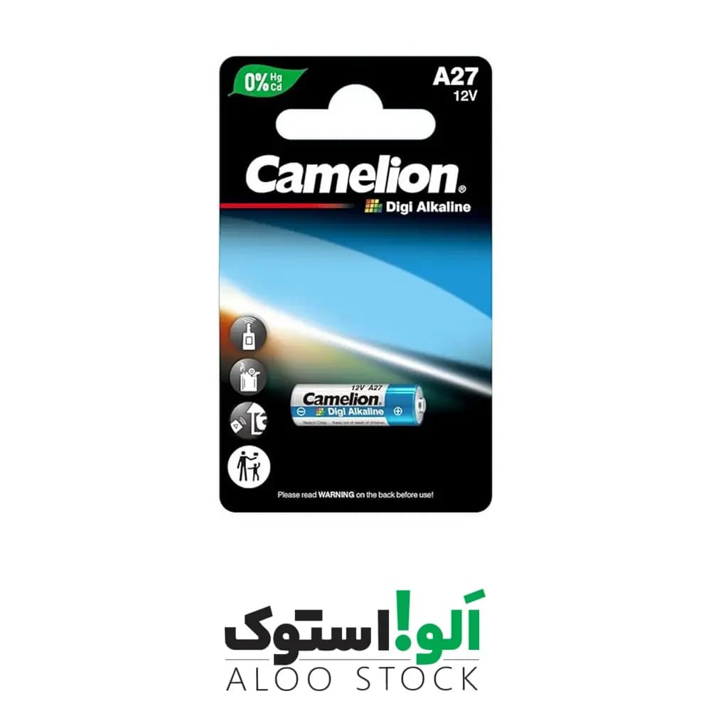 باتری کملیون ریموتی آلکالاین مدل Digi Alkaline A27 بسته 1 عددی — تصویر ۲