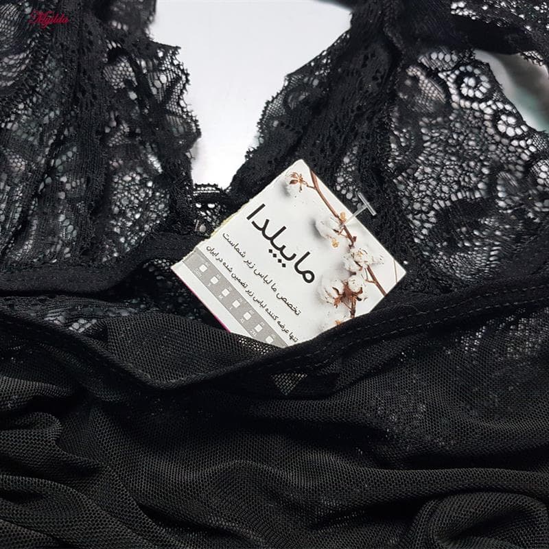 لباس خواب زنانه ماییلدا مدل توری کد 5528-1001 — تصویر ۵