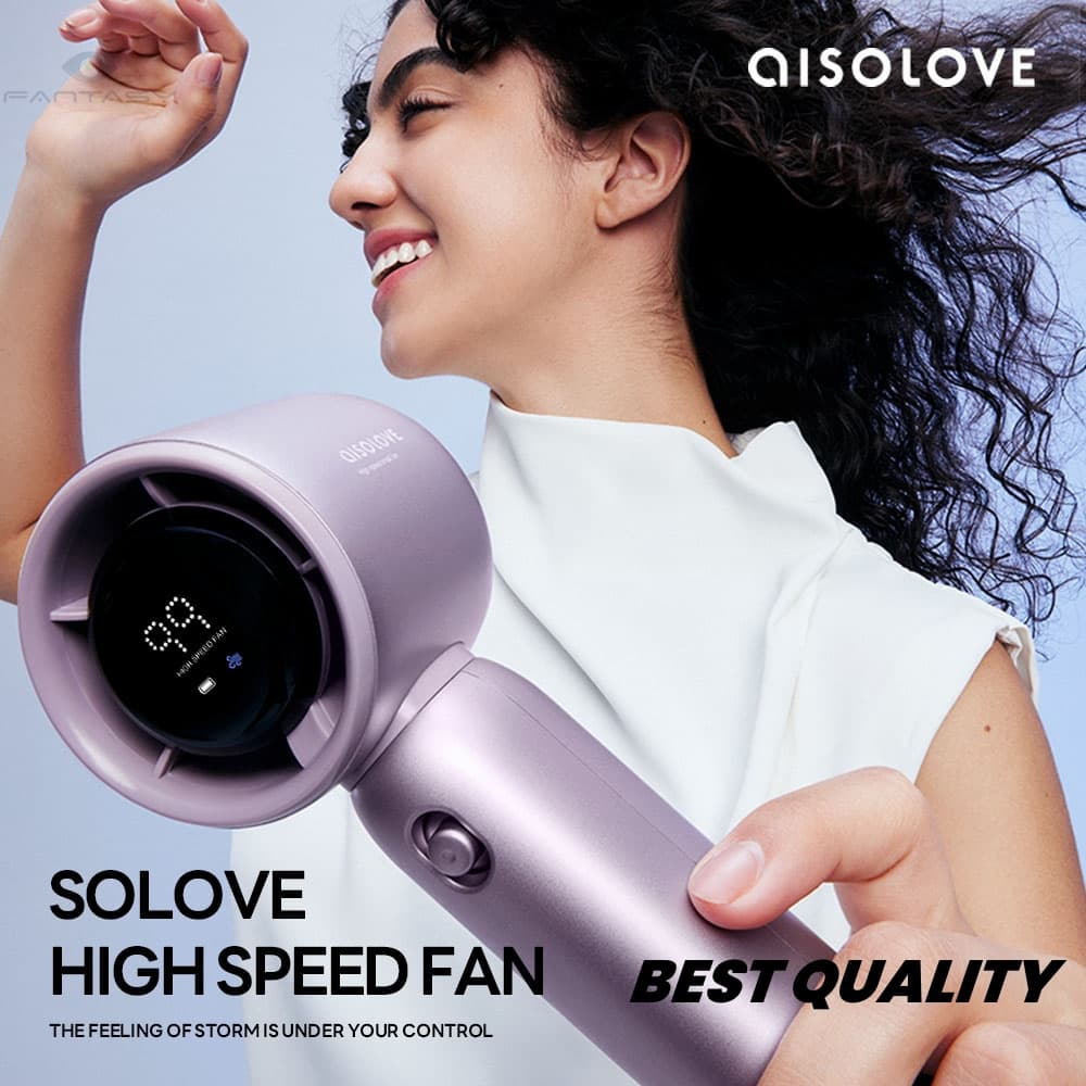 پنکه شارژی قابل حمل شیائومی مدل SOLOVE F15 — تصویر ۳