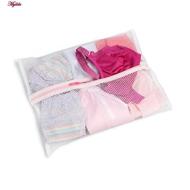 محافظ شست و شوی لباس زیر لوفایبر مدل توری محفظه 40-30 — تصویر ۴