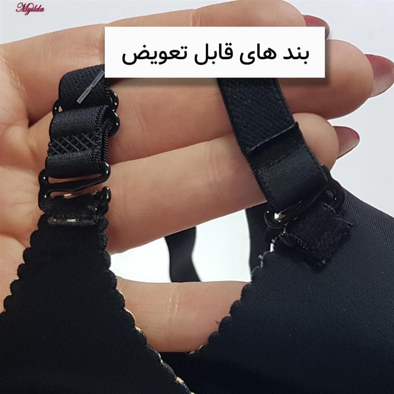 سوتین اسفنجی زنانه ماییلدا مدل بدون فنر کد 5449 — تصویر ۴