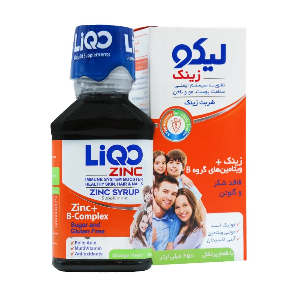 شربت لیکو زینک 250میلیلیتر