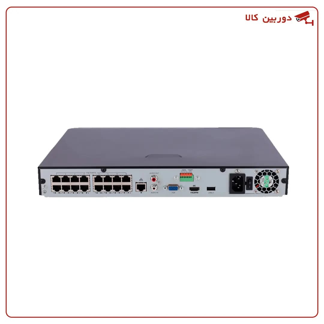 دستگاه ضبط دوربین مداربسته poe Uniarch مدل NVR-216S-P16 — تصویر ۲