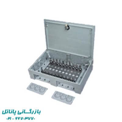 پست 100 زوج پلاستیکی روکار