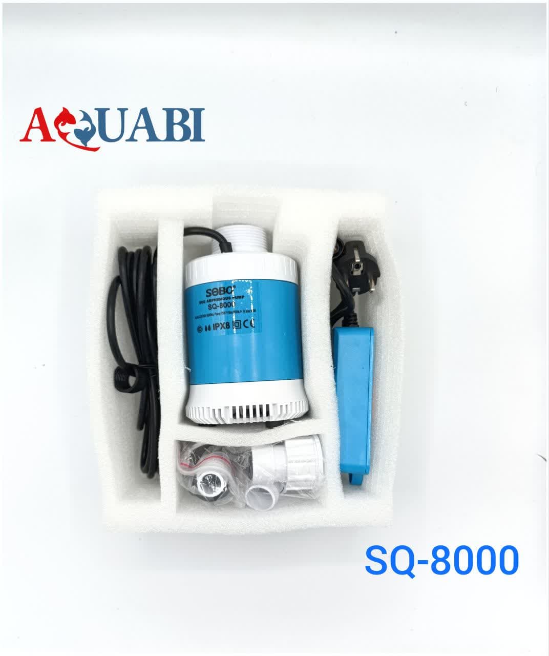واتر پمپ کف کش کنترل دار SQ-8000 سوبو — تصویر ۶