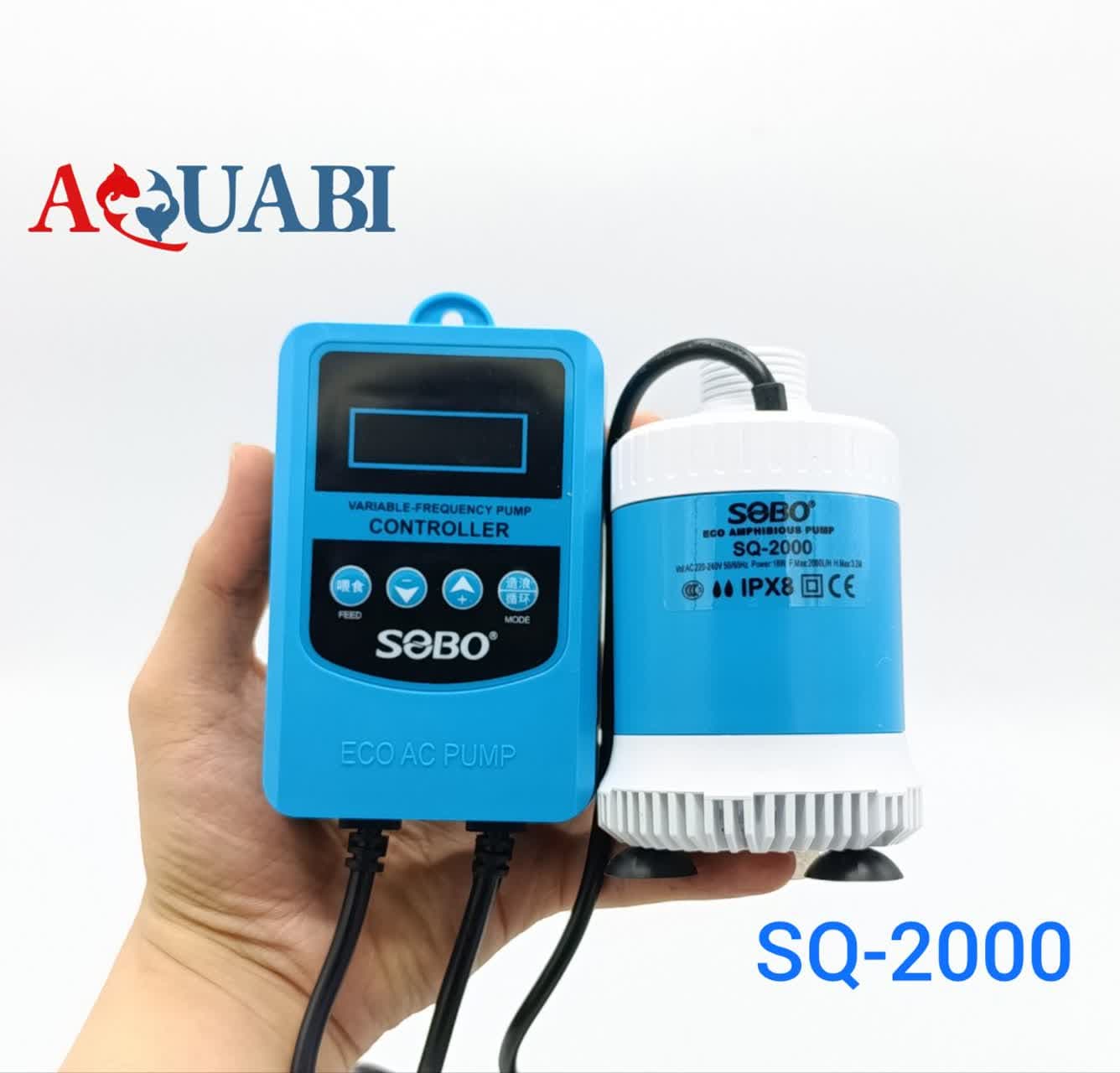 واتر پمپ کف کش کنترل دار SQ-2000 سوبو — تصویر ۵