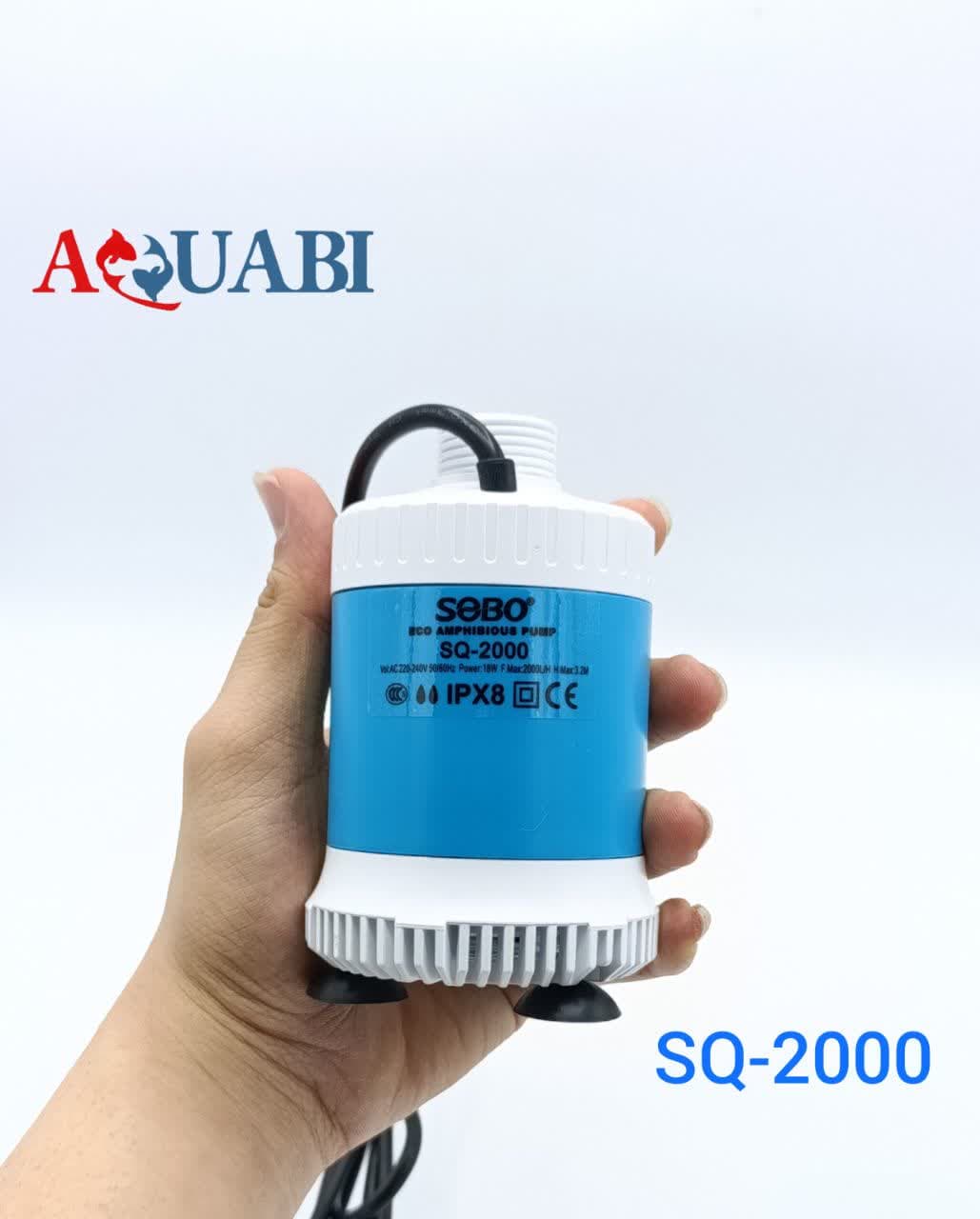 واتر پمپ کف کش کنترل دار SQ-2000 سوبو — تصویر ۳