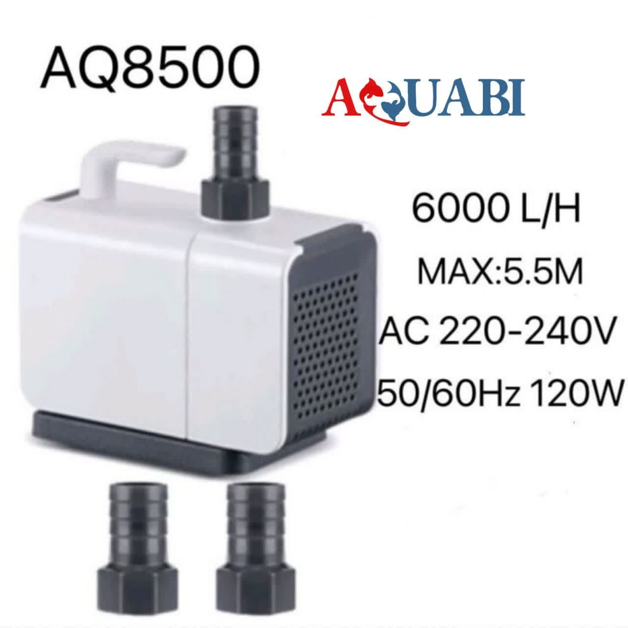 واتر پمپ AQ-8500 سوبو (حداکثر هد 5/5 متر) — تصویر ۲