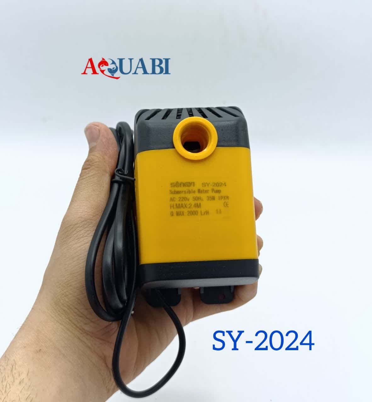 واتر پمپ آکواریوم SY-2024 سونگی (حداکثر هد 2/4 متر) — تصویر ۲