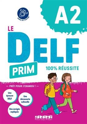 کتاب فرانسه Le DELF Prim A2 100% réussite + MP3