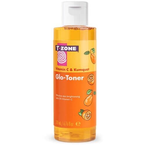 تونر تی زون (T-Zone) اصل | مدل ویتامین سی 3% کامکوات، ضد لک و منافذ و روشن کننده و پاکسازی | 200 میل
