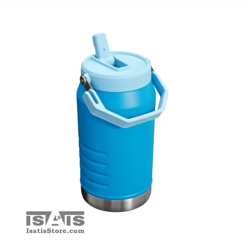فلاسک آب 1.9 لیتری با درب نی دار آیس فلو استنلی اورجینال STANLEY The IceFlow™Flip Straw Jug