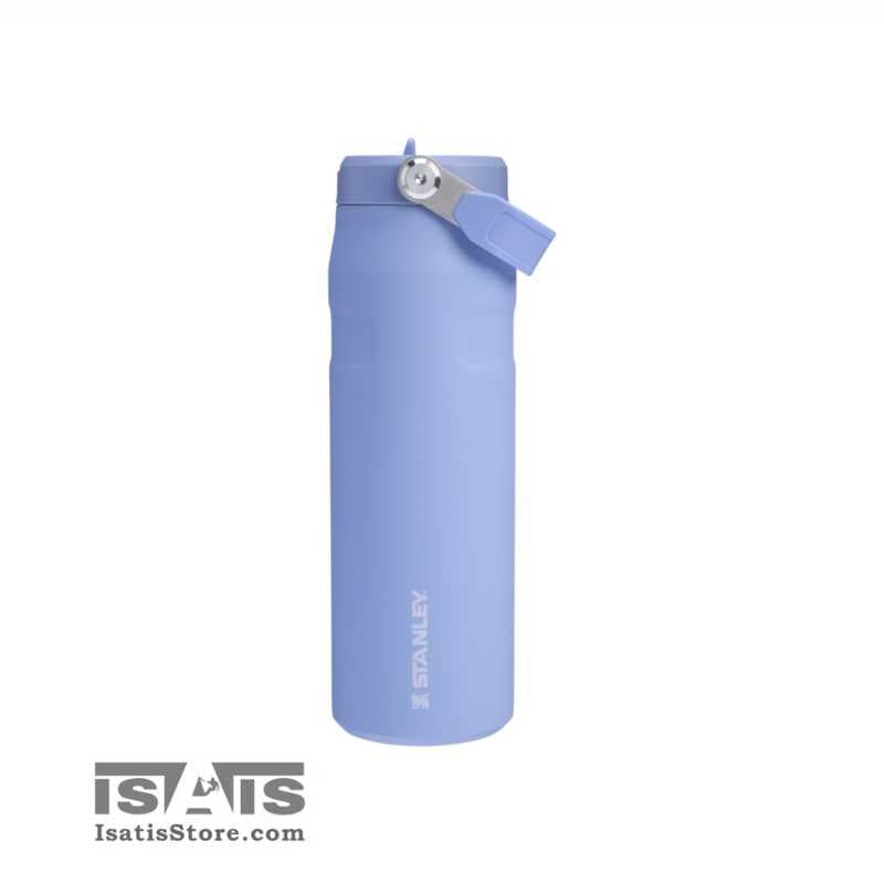 فلاسک آب 710 میلی لیتری با درب نی دار آیس فلو استنلی اورجینال STANLEY The IceFlow™ Bottle with Flip Straw Lid — تصویر ۵