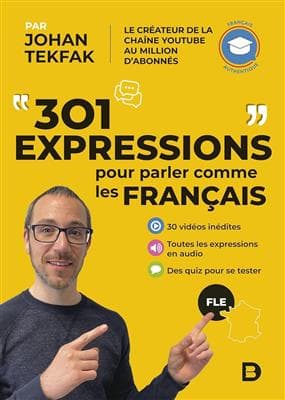 کتاب فرانسه 301 expressions pour parler comme les Français + PDF