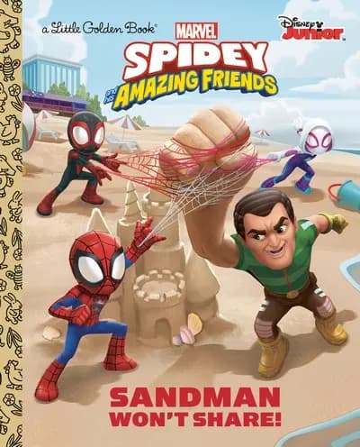 دانلود کمیک Spidey and His Amazing Friends – Sandman Won’t Share (Little Golden Book) (2022)