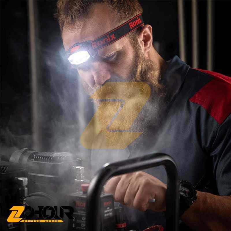 چراغ پیشانی رونیکس 3 واتی مدل Ronix RH-4283 — تصویر ۲