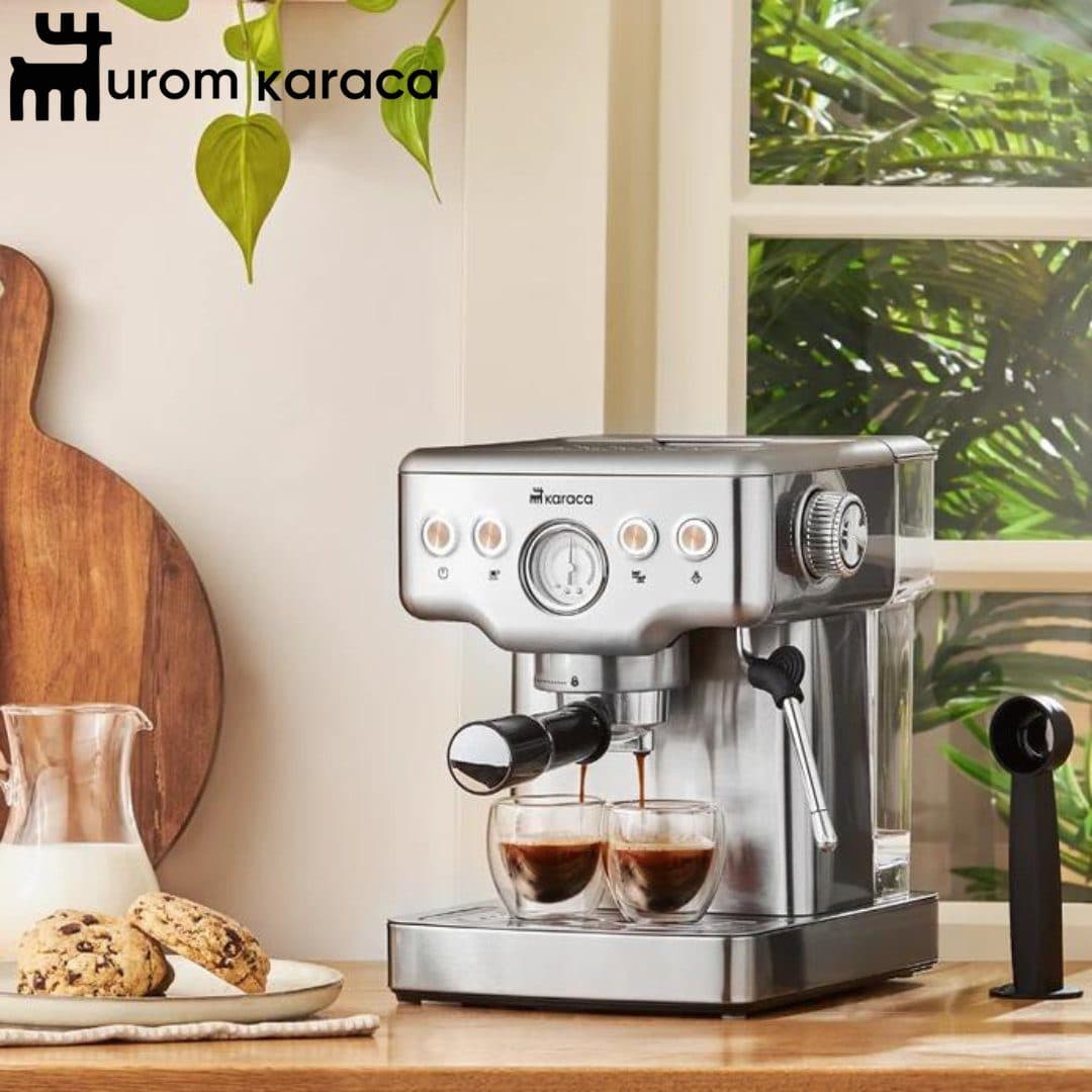 اسپرسو ساز همراه با فوم ساز شیر 20 بار کاراجا Coffee Art 1353