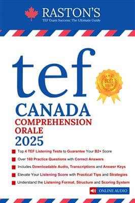 کتاب فرانسه TEF Canada Compréhension Orale