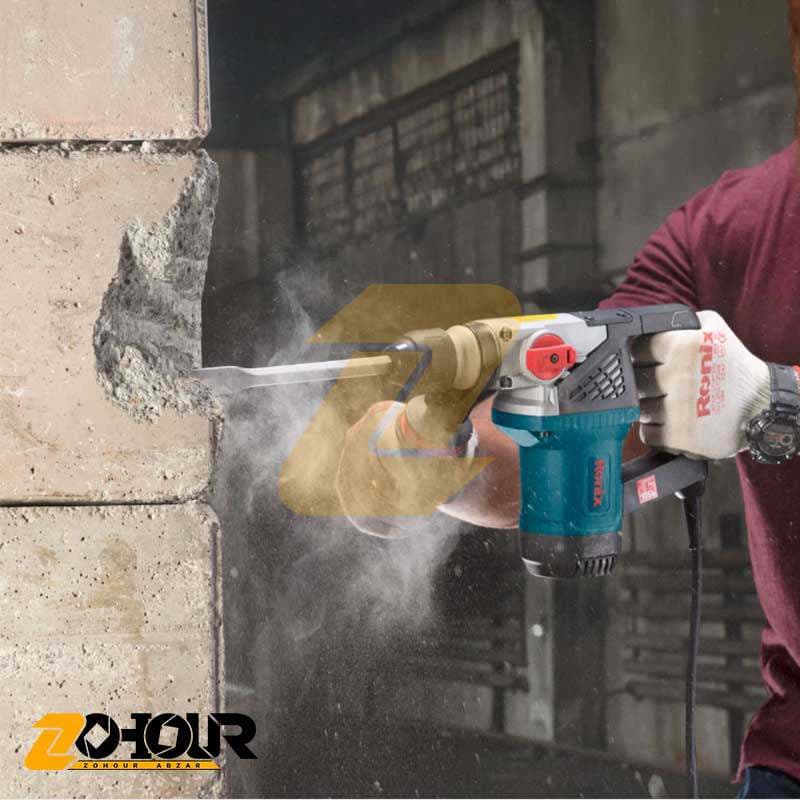 بتن کن برقی رونیکس 4 کیلویی 900 وات مدل Ronix 2710 — تصویر ۲
