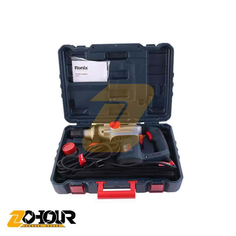 بتن کن برقی رونیکس 4 کیلویی 900 وات مدل Ronix 2710 — تصویر ۶