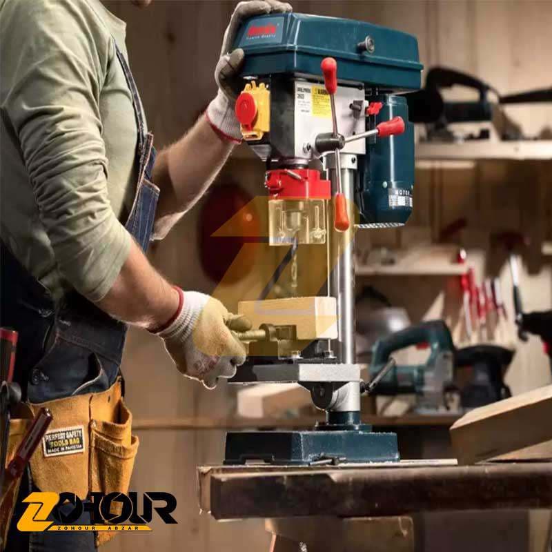 دریل برقی ستونی رونیکس 13 میلی متری 350 وات مدل Ronix 2603 — تصویر ۲