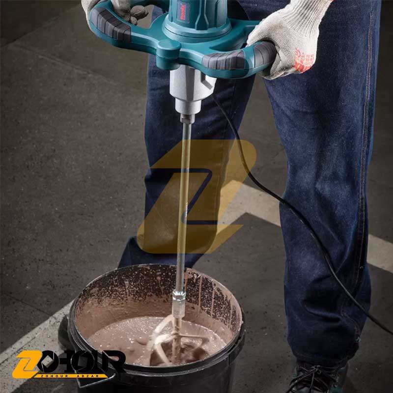 دریل همزن رونیکس دو سرعته گیربکسی 1300 وات مدل Ronix 2410 — تصویر ۲