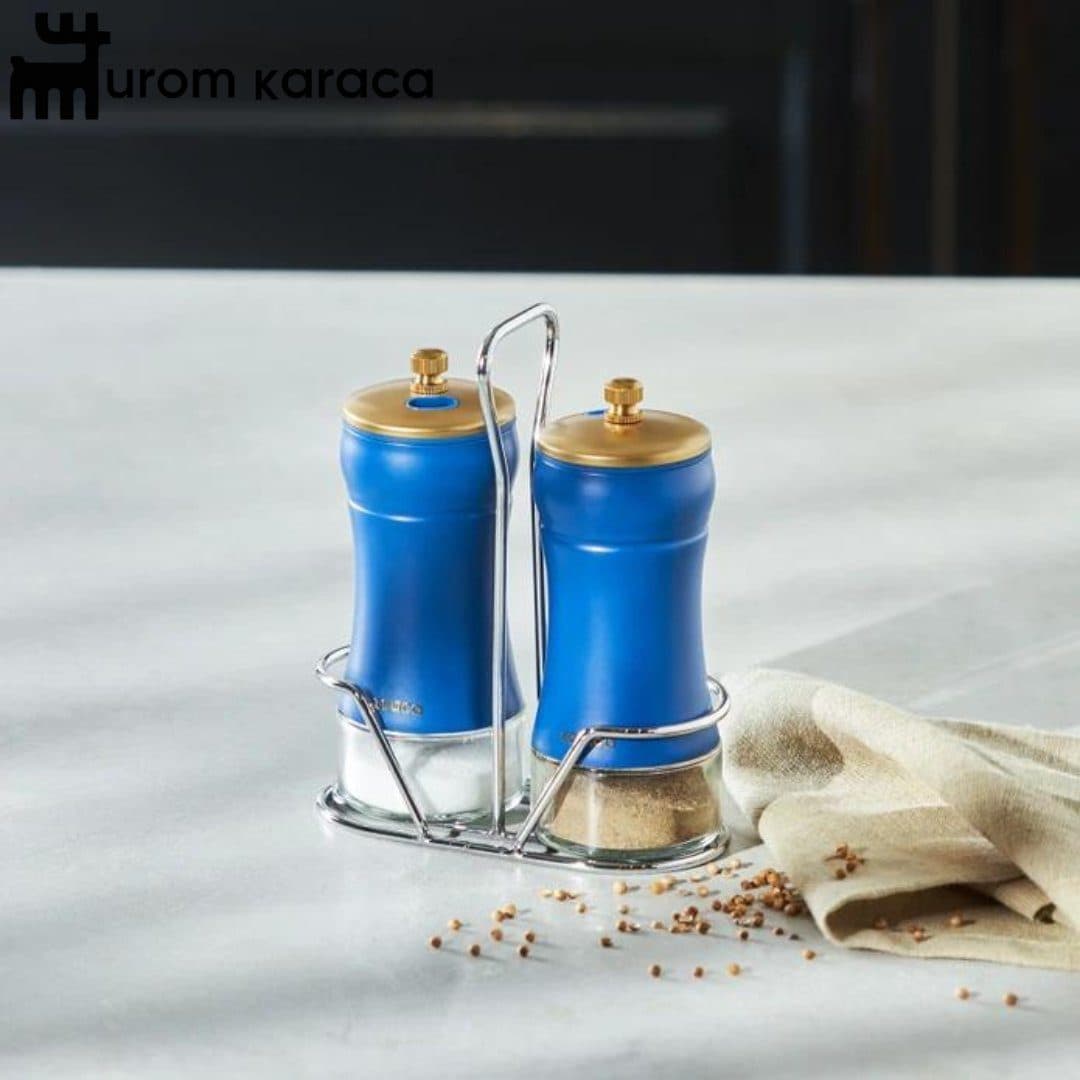فلفل پاش نمک پاش کاراجا Blue Berry آبی — تصویر ۴