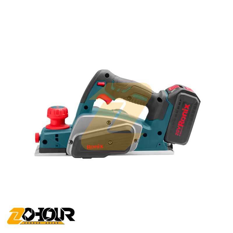 رنده نجاری شارژی رونیکس 20 ولت مدل Ronix 8603 — تصویر ۵