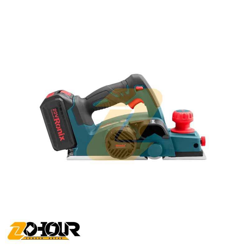 رنده نجاری شارژی رونیکس 20 ولت مدل Ronix 8603 — تصویر ۴
