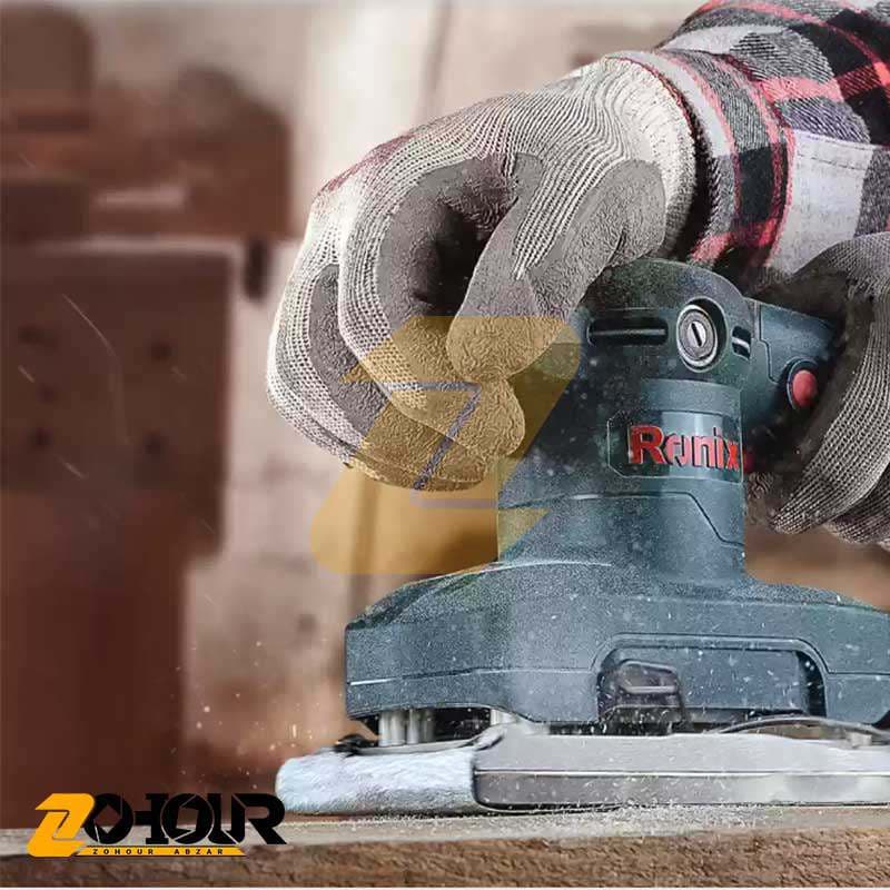 سنباده لرزان برقی رونیکس 320 وات مدل Ronix 6403 — تصویر ۲
